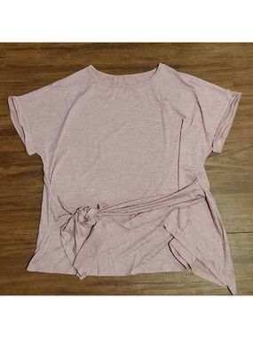 4/$25 Unbranded top tie front size 2XL red